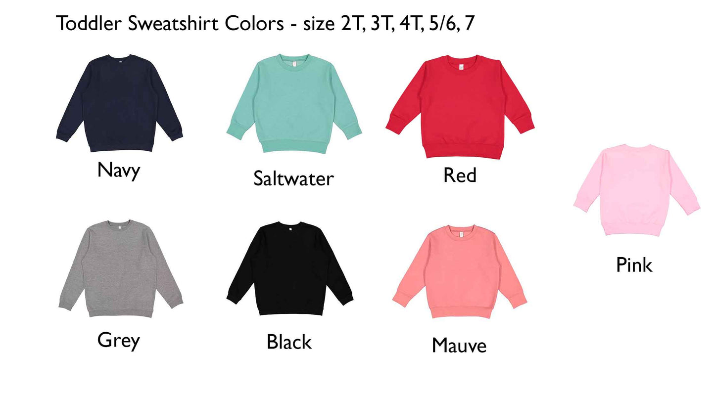 Kids Name Sweatshirt - Toddler