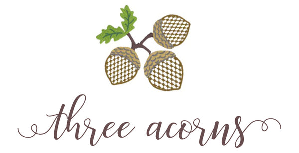 Three Acorns logo
