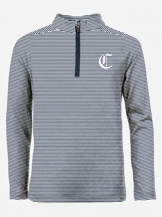 CCS - Boys Stripe Quarter Zip Pullover - PREORDER
