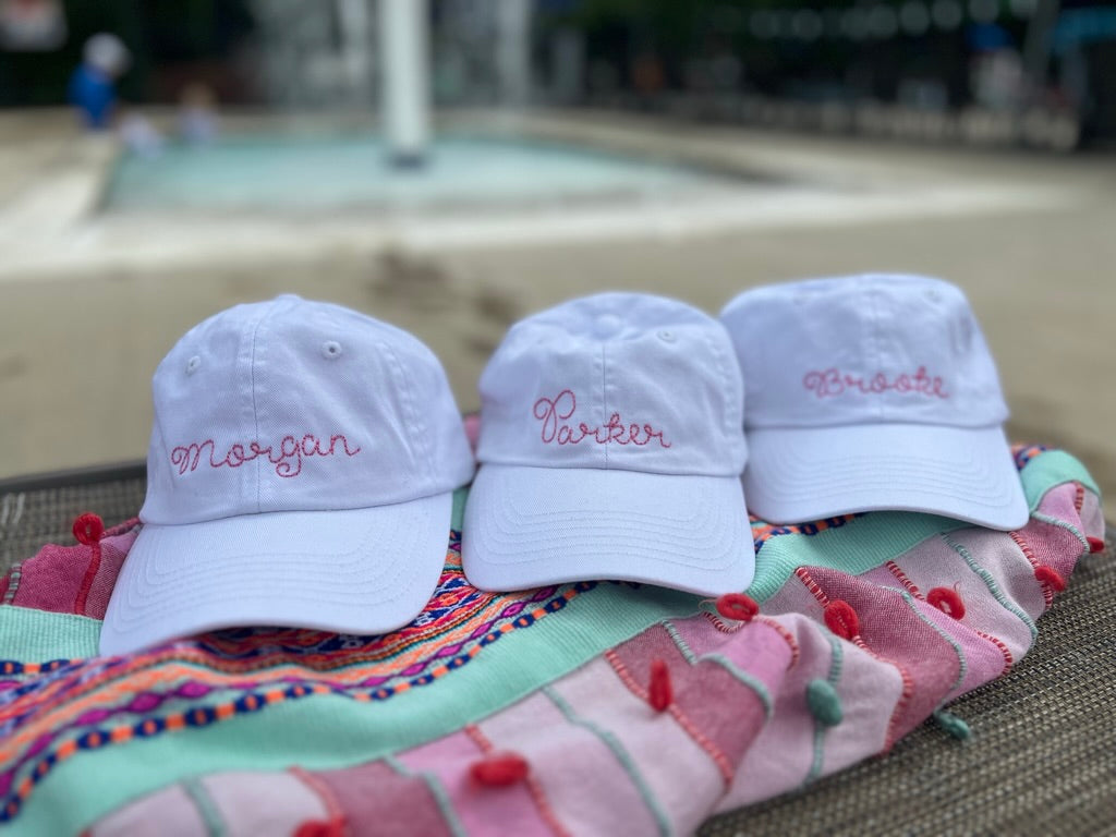 Personalized Hats (Kids and Adults)