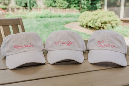 Personalized Hats (Kids and Adults)