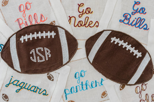 Football Shape Cocktail Napkins