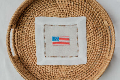 Patriotic Cocktail Napkins