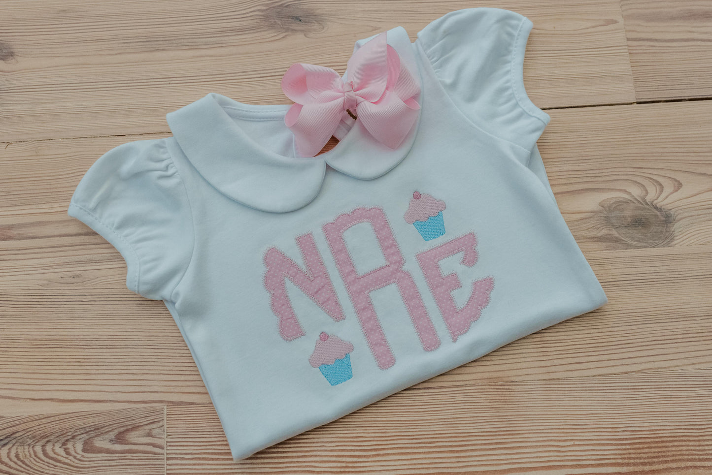 Kids Made for Minis Applique Monogram Top