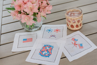 Patriotic Cocktail Napkins