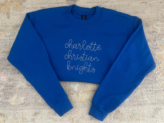 CCS Vintage Script - Adult Sweatshirt