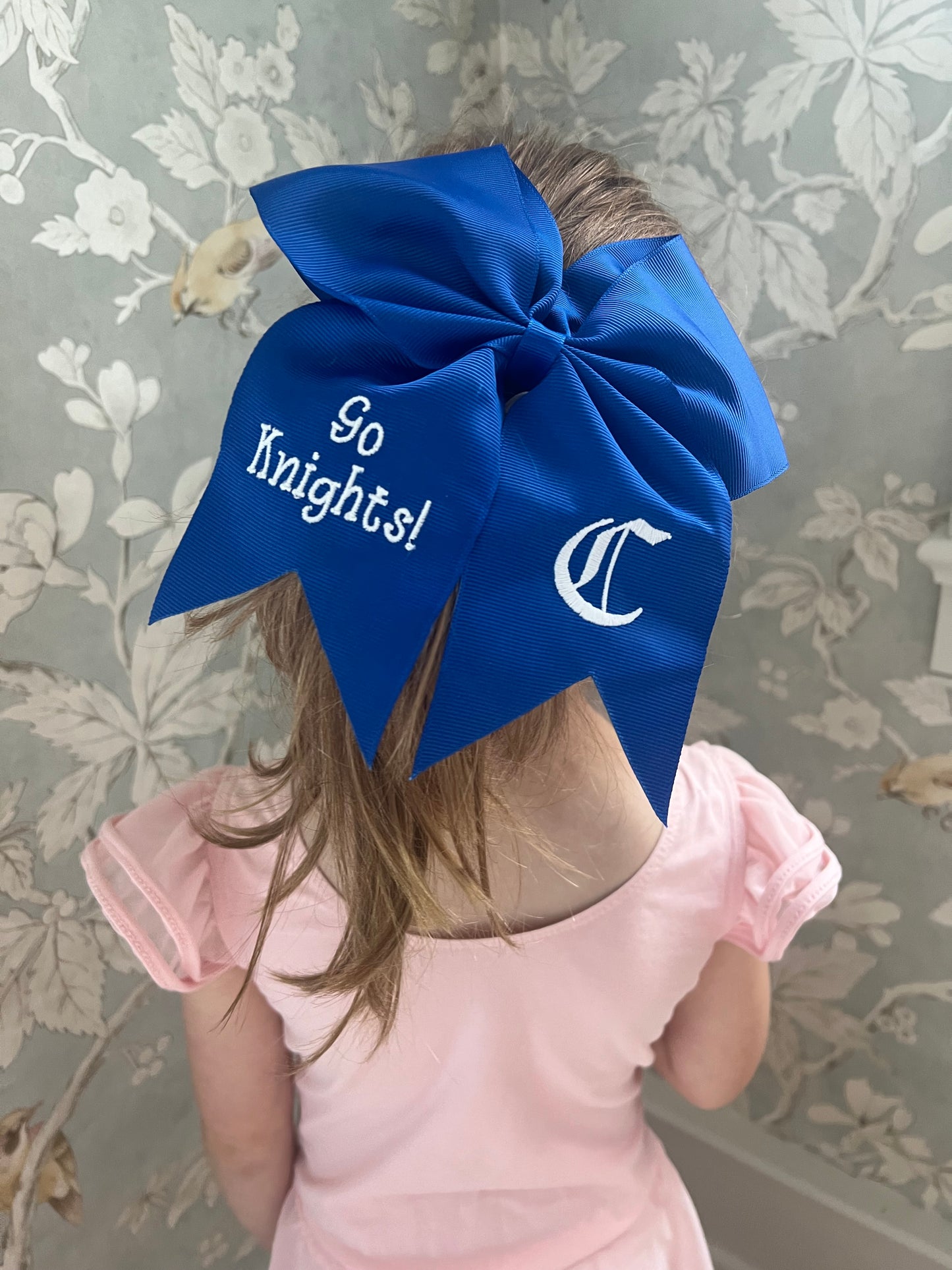 CC - Go Knights Cheer bow