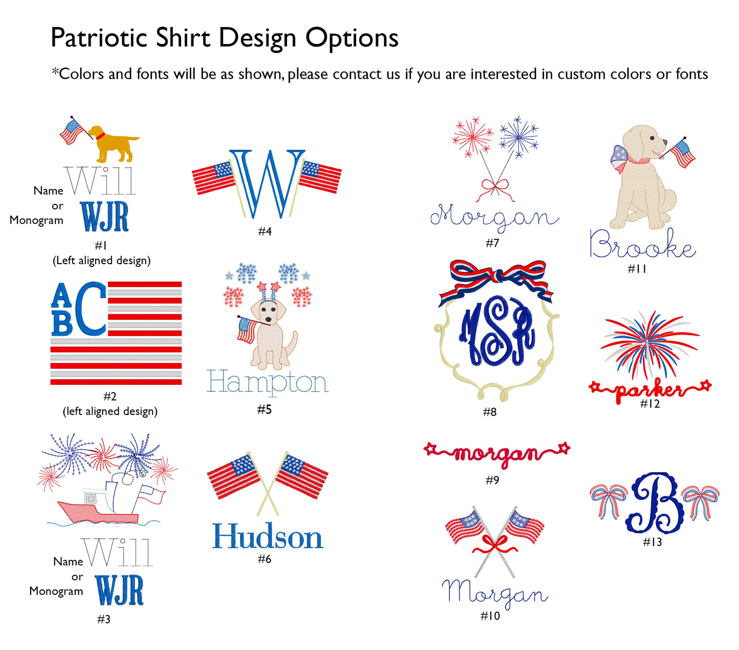 Kids Patriotic Tops