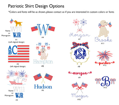 Kids Patriotic Tops