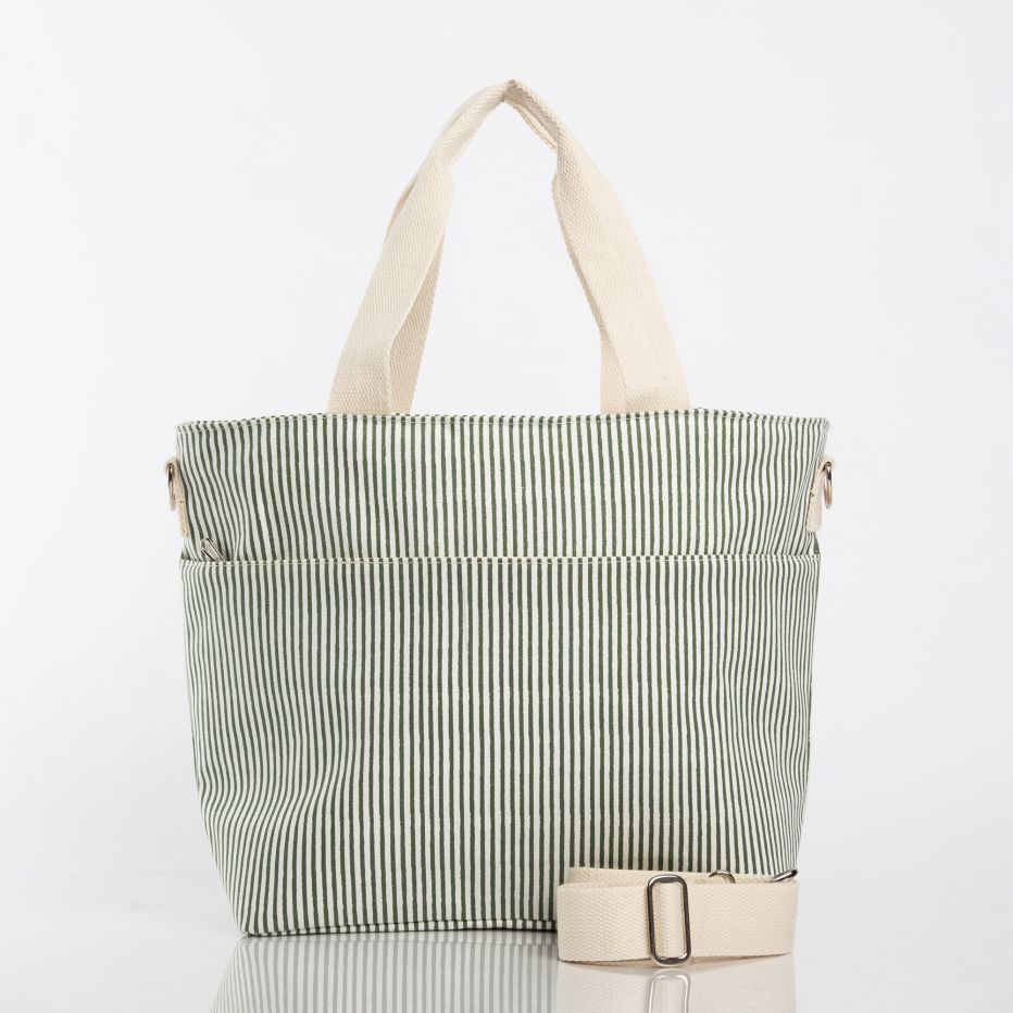 Stripes Cooler Tote - Small